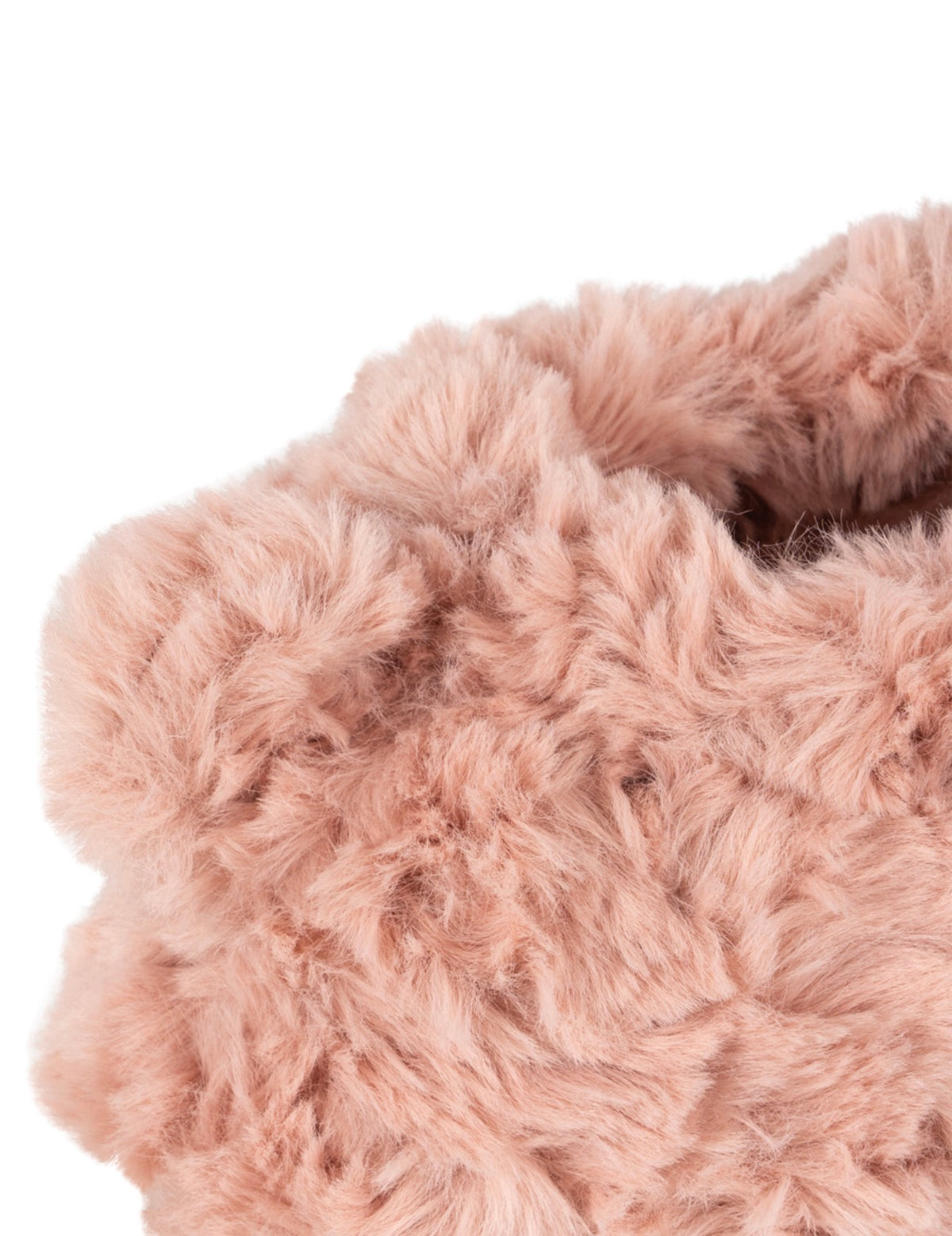 konges slojd teddy footies - dusty pink (pre order)