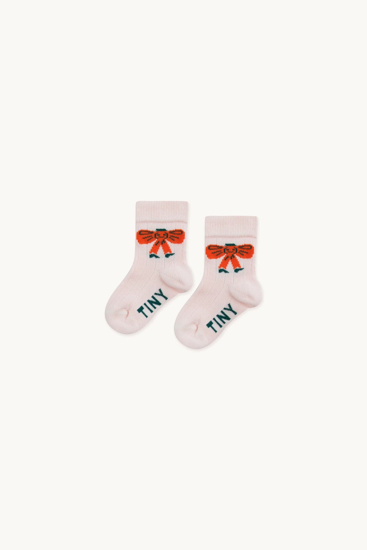 tiny cottons baby tiny bow medium socks