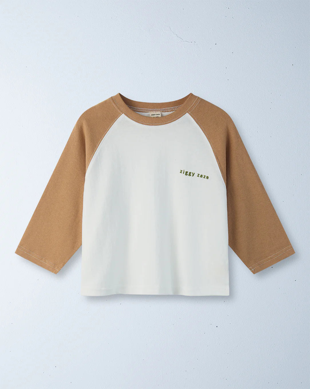 ziggy zaza echo long sleeve tee - caramel