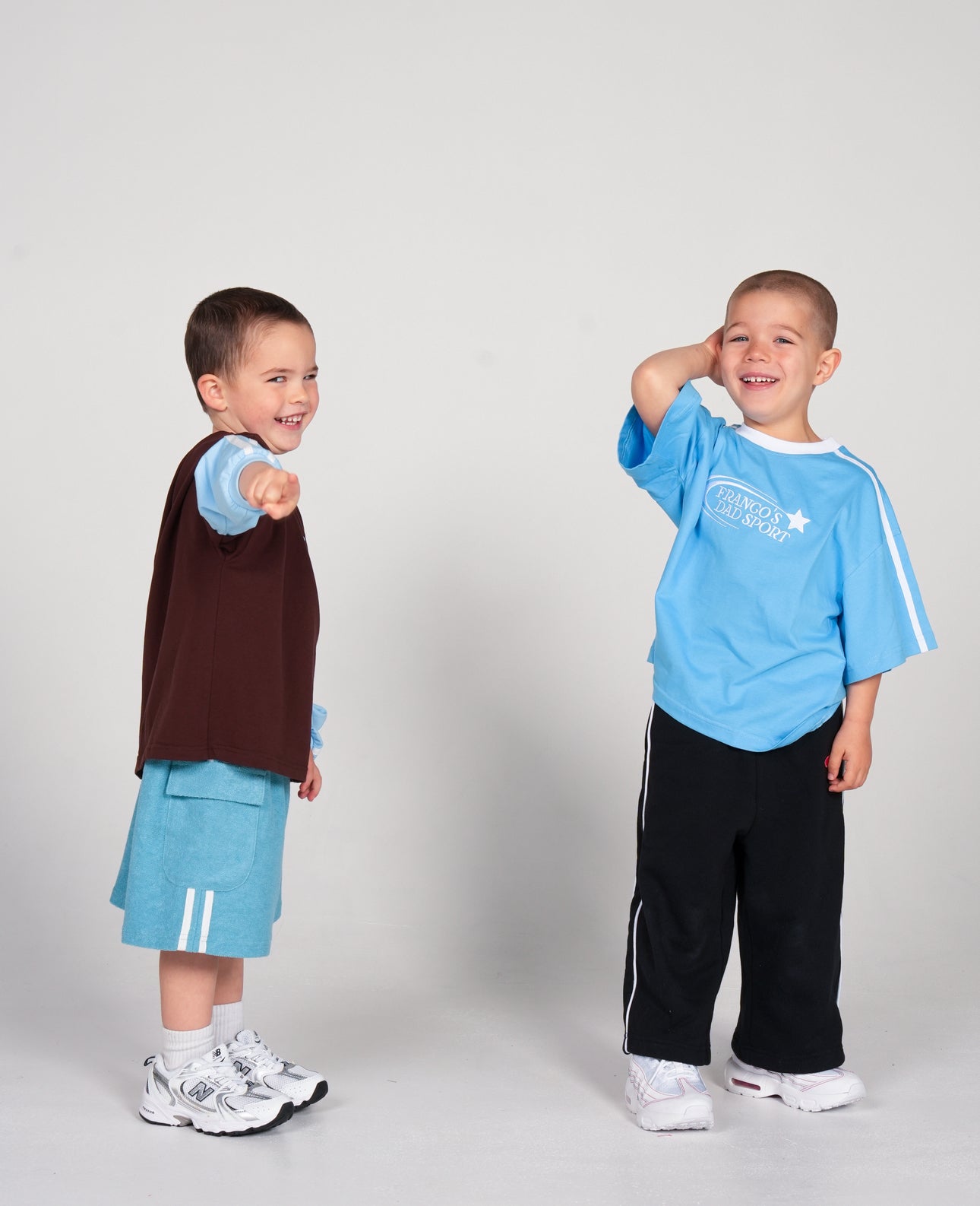 franco's dad blue sports tee