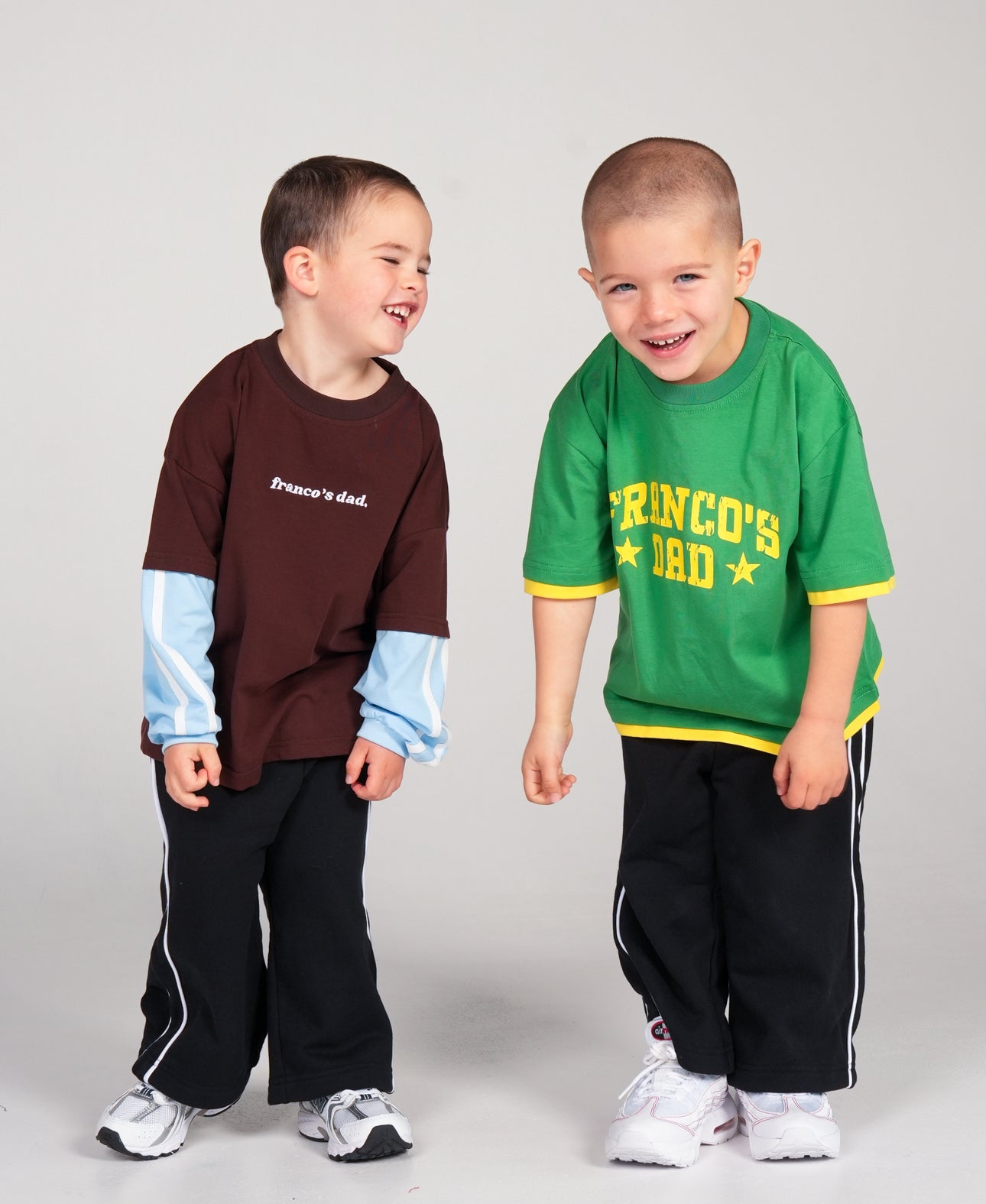 franco's dad lenny double layer ls tee