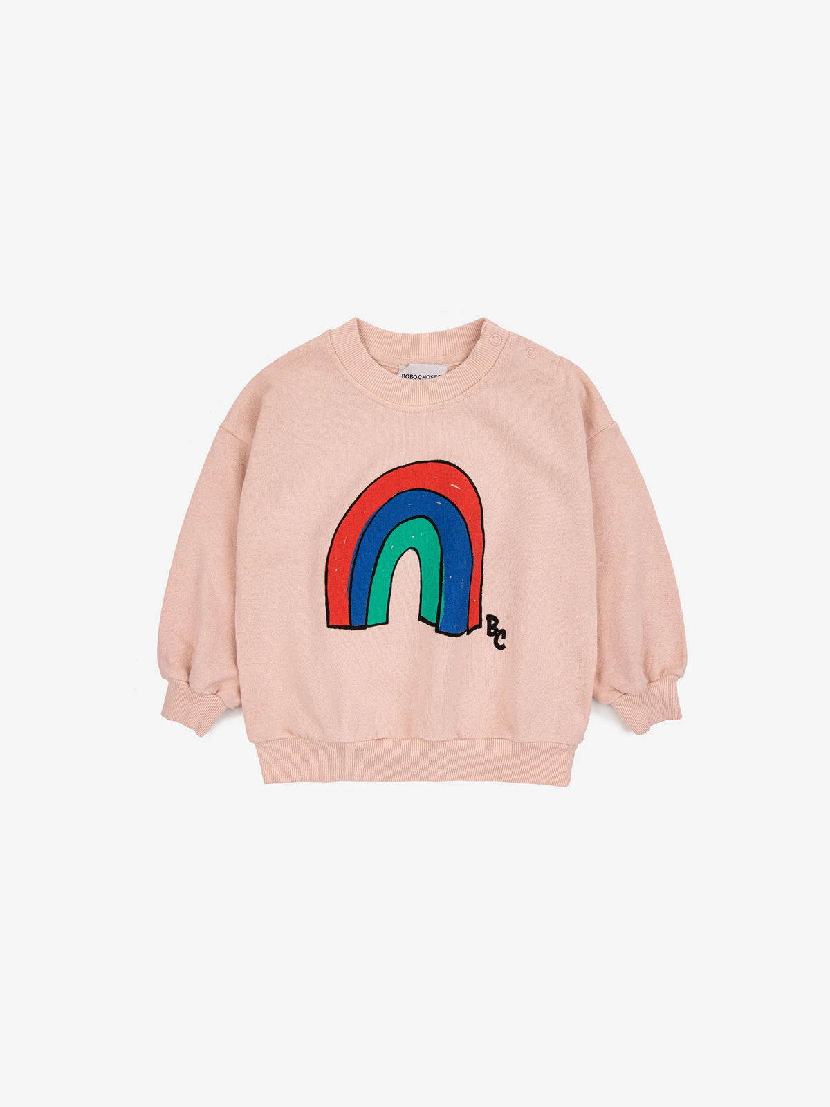 bobo choses baby rainbow sweatshirt