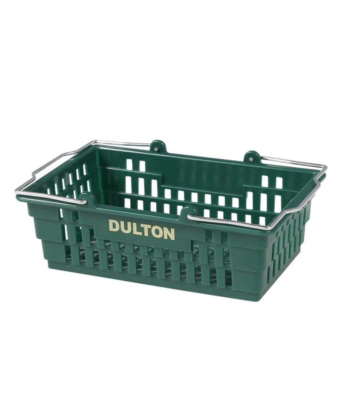 dulton mini shopping basket - green