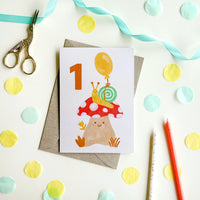lauren sissons birthday card - age 1