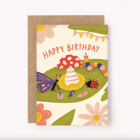 lauren sissons birthday card - bug party