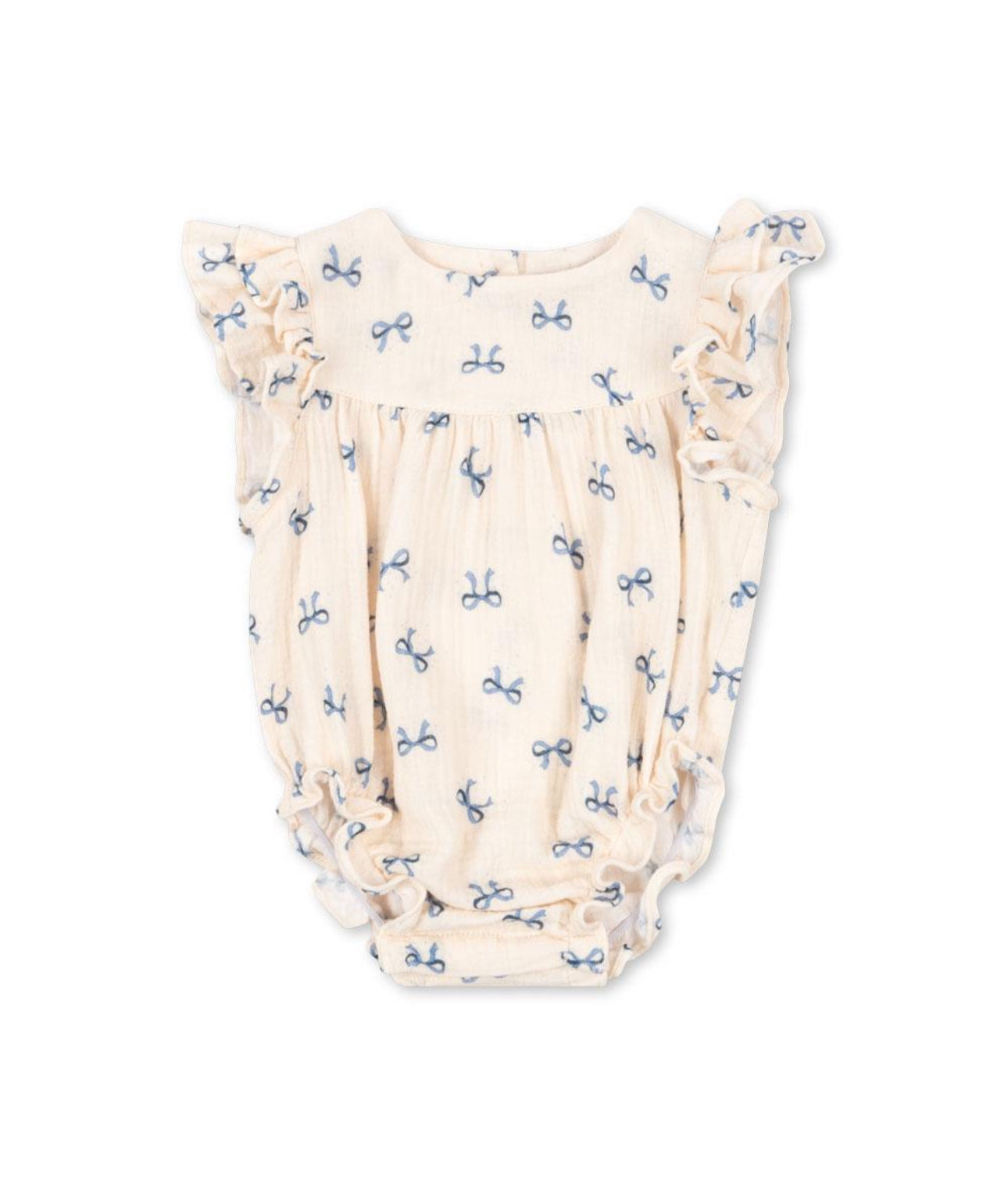 konges slojd  coco romper gots - bow bleu