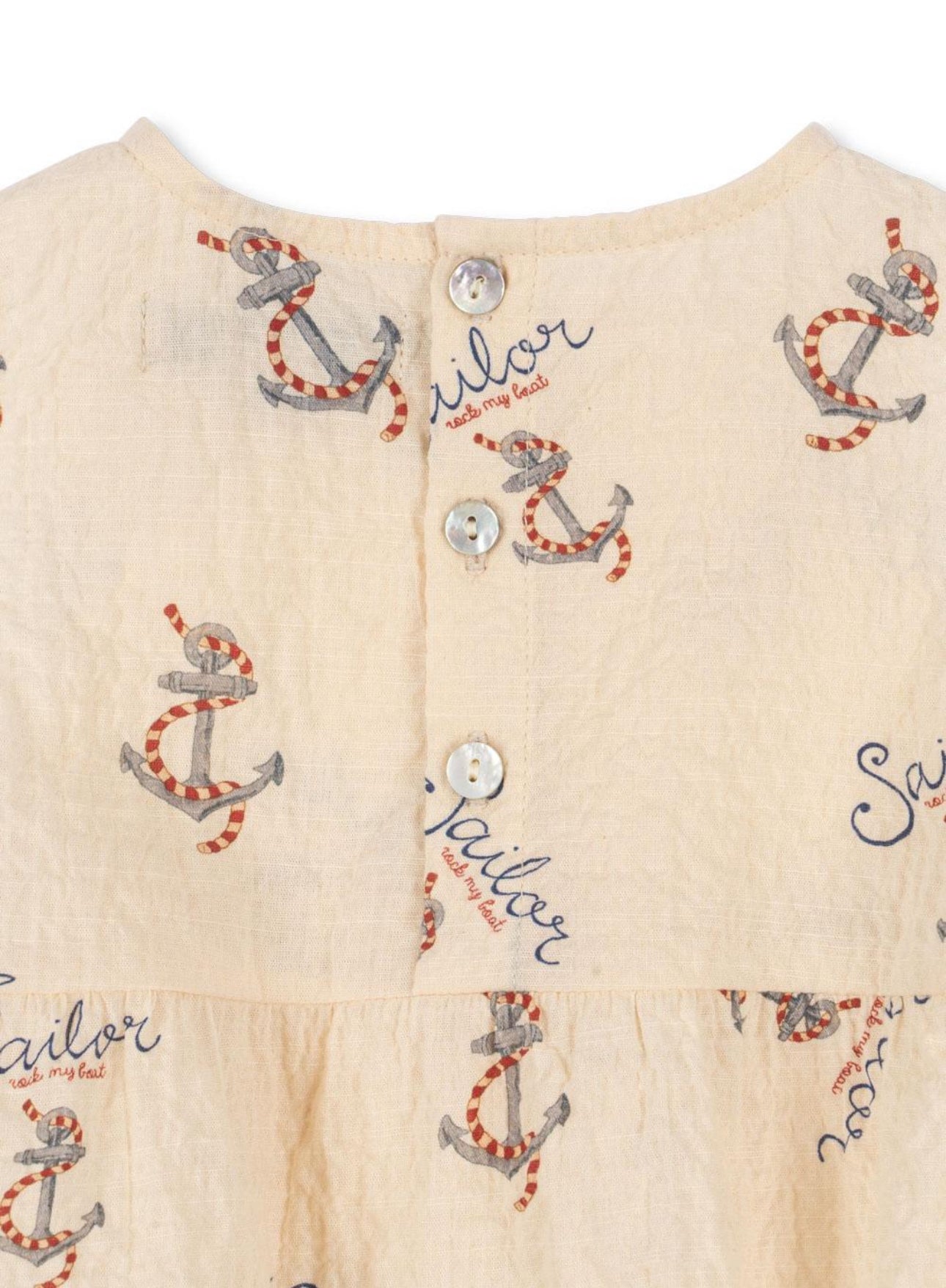 konges slojd  elliot romper gots - rock my boat