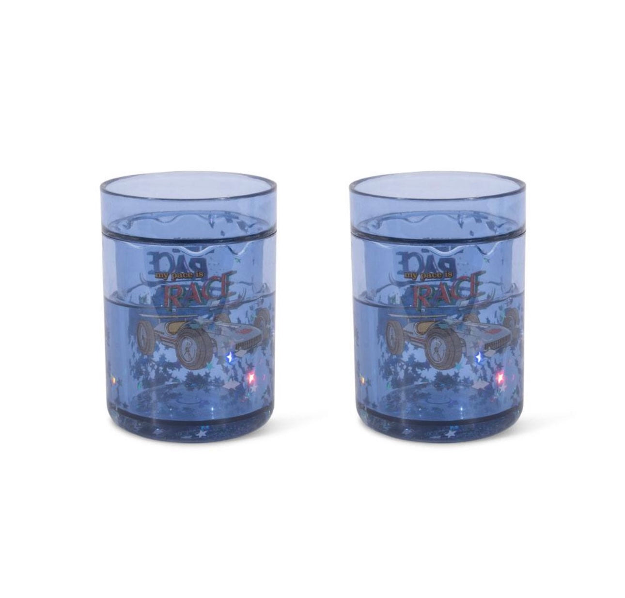 konges slojd 2 pack glitter cups - race