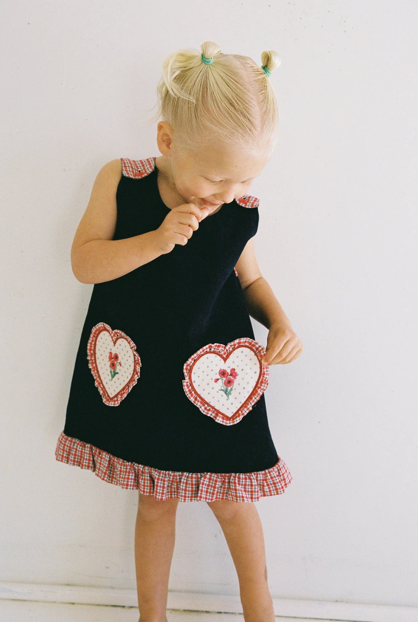 juni jnr polly dress - indigo