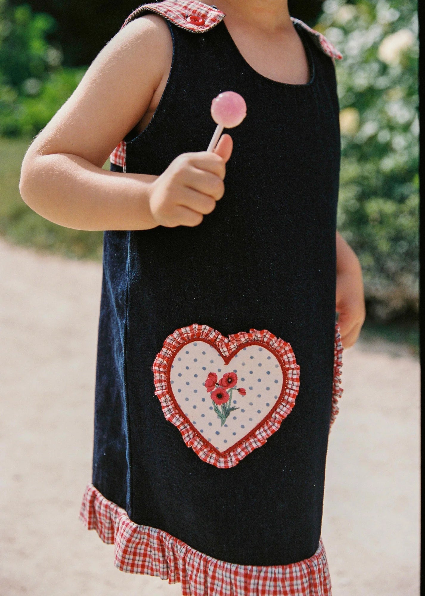 juni jnr polly dress - indigo