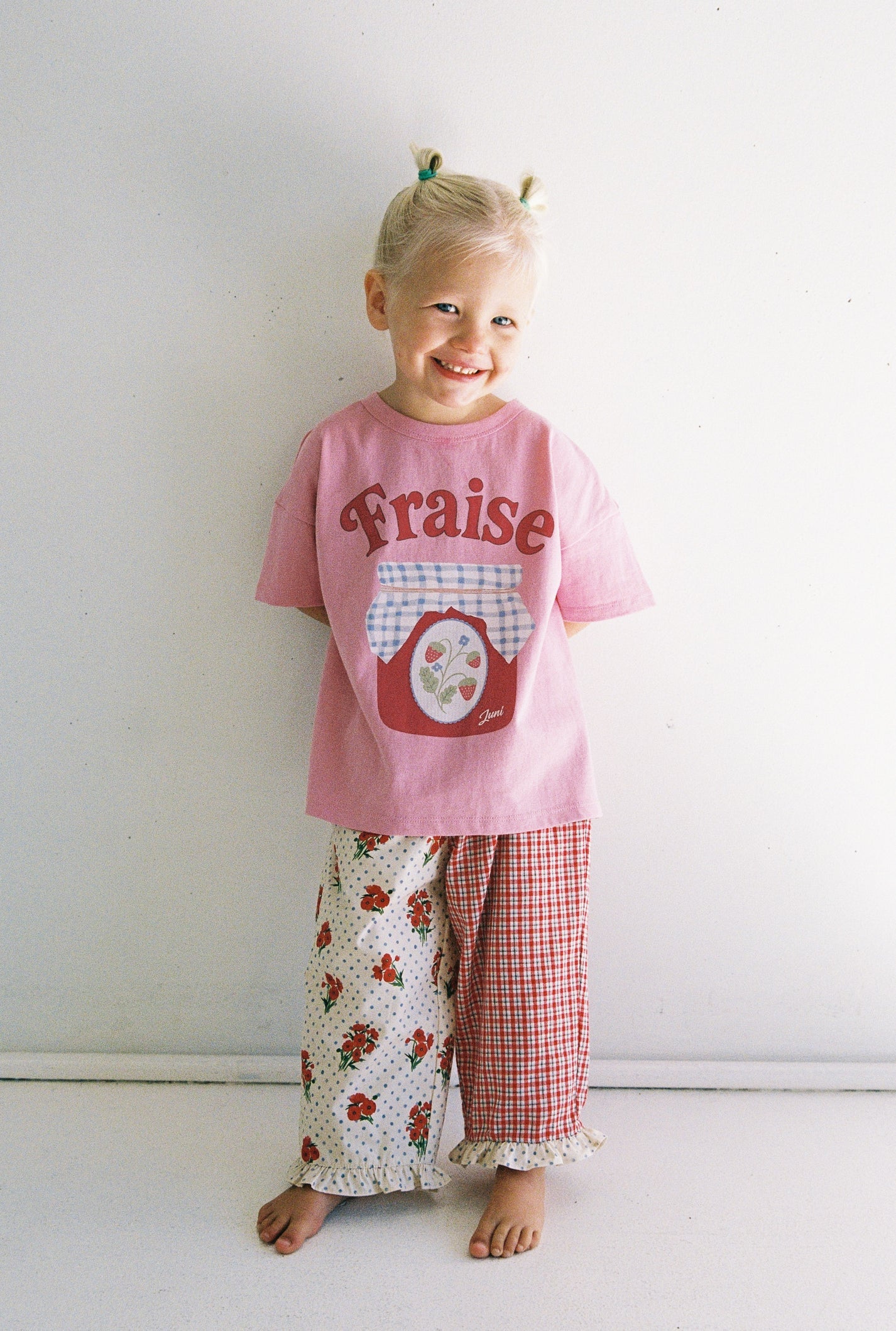 juni jnr fraise tee - pink