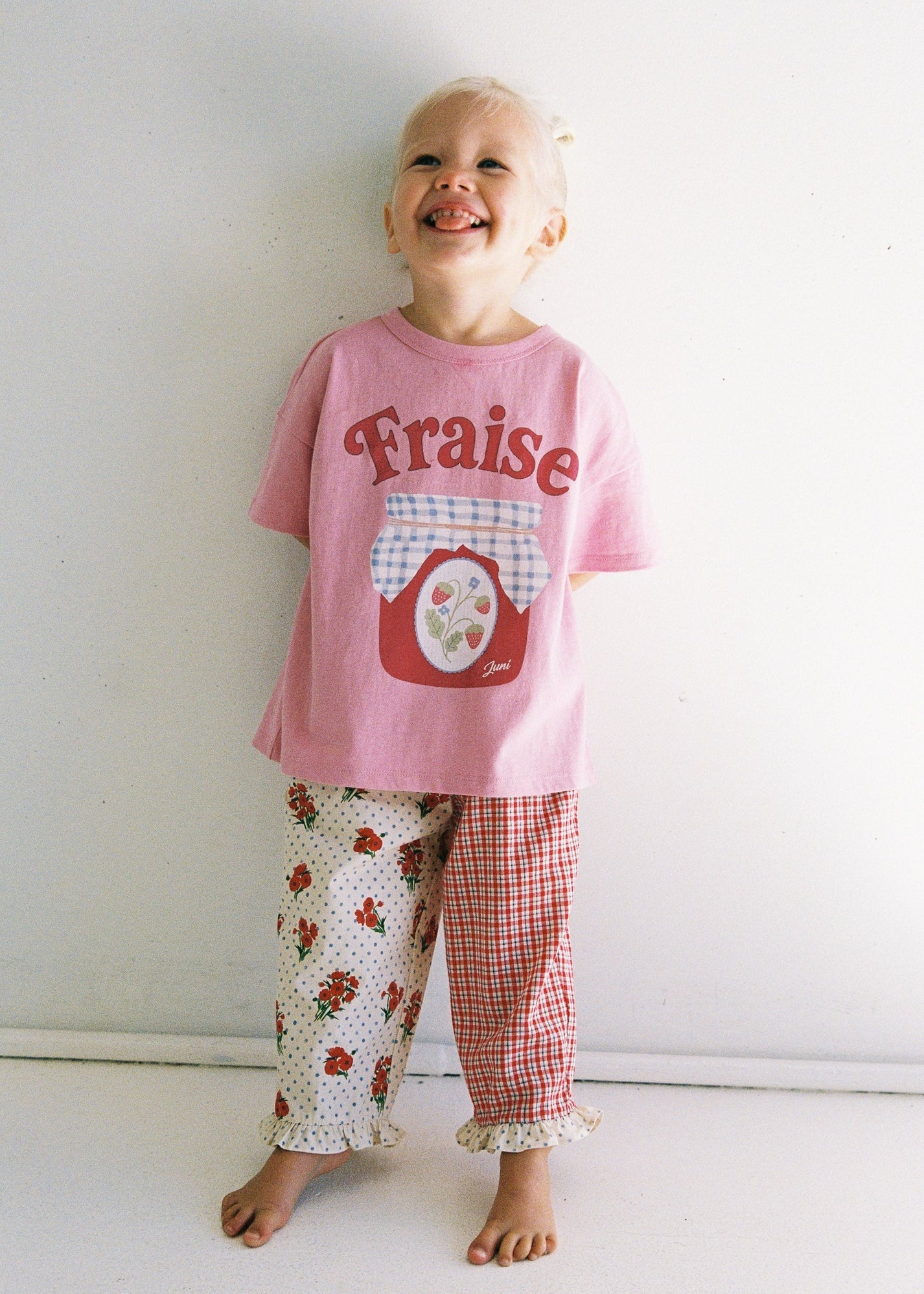 juni jnr fraise tee - pink