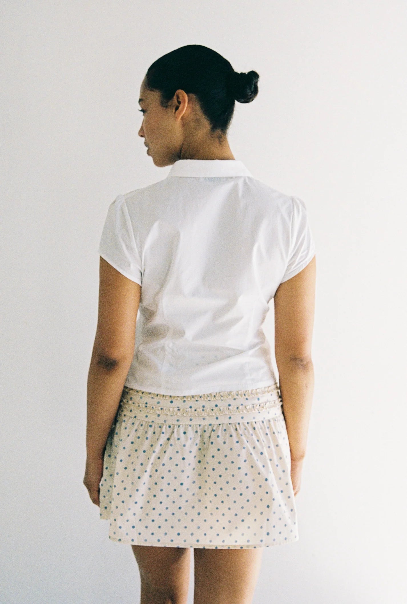 juni women's annika mini skirt - spot