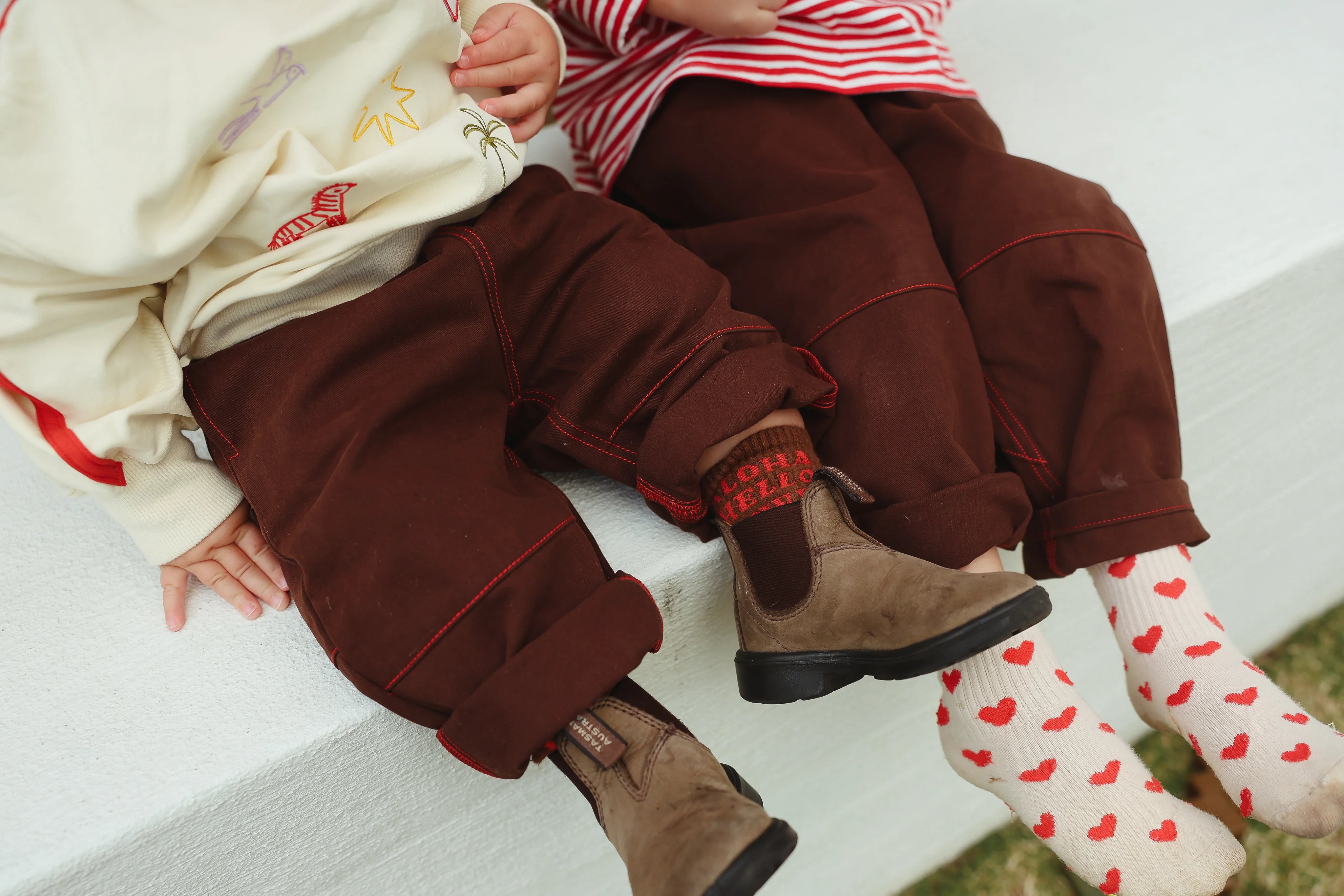 tiny love club all howdy sock