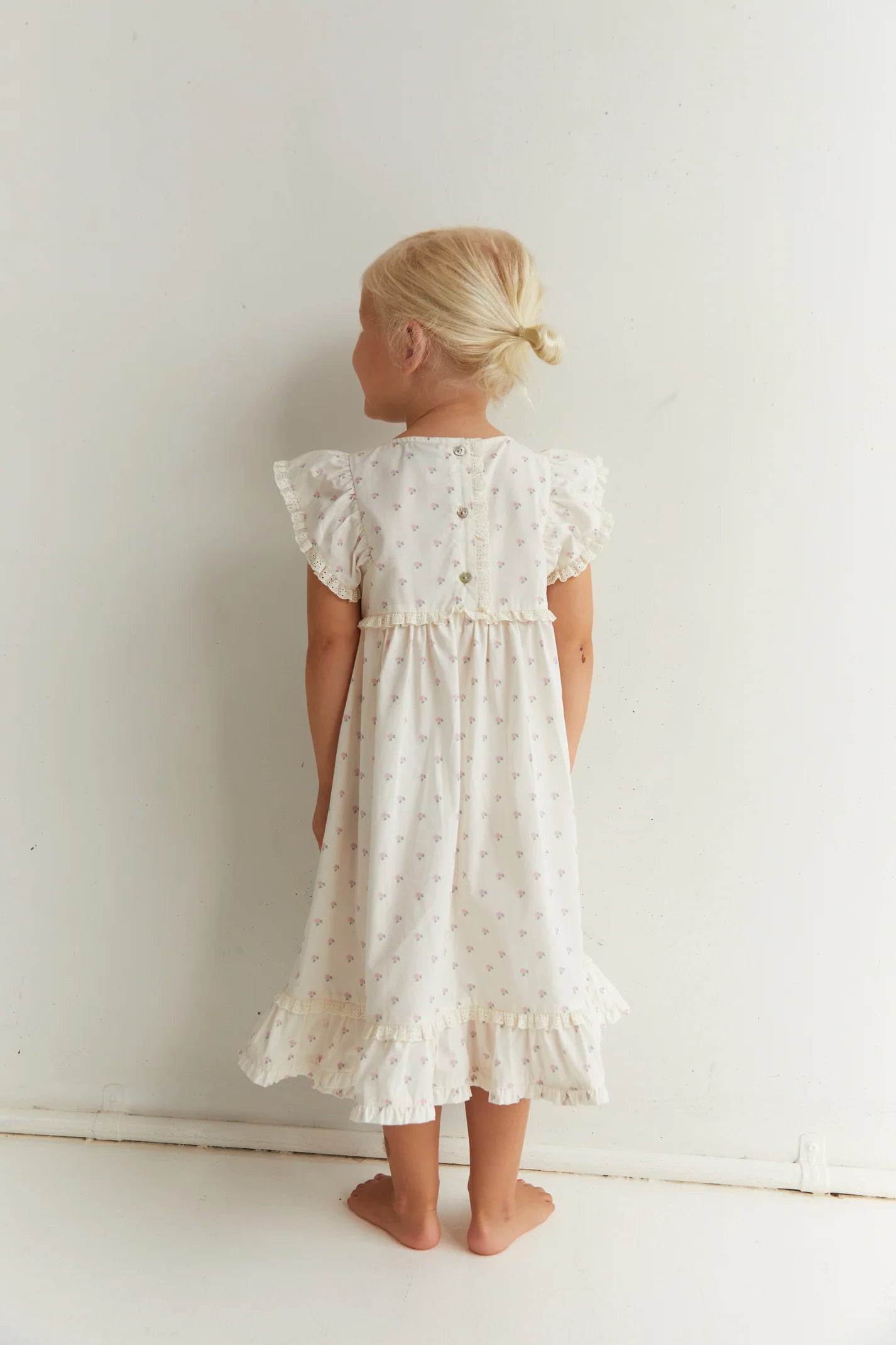 juni jnr lola dress - roses