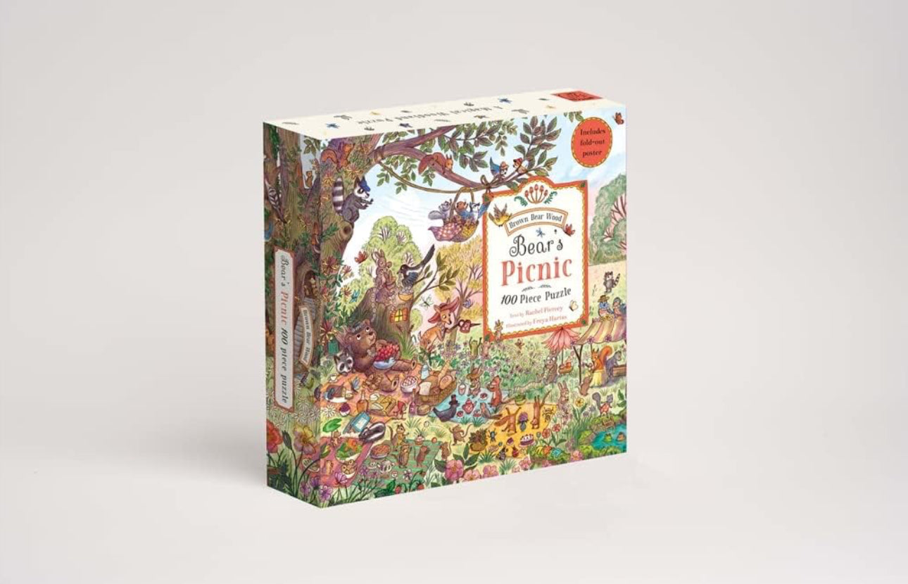 bear's picnic puzzle : a magical woodland (100 piece puzzle)