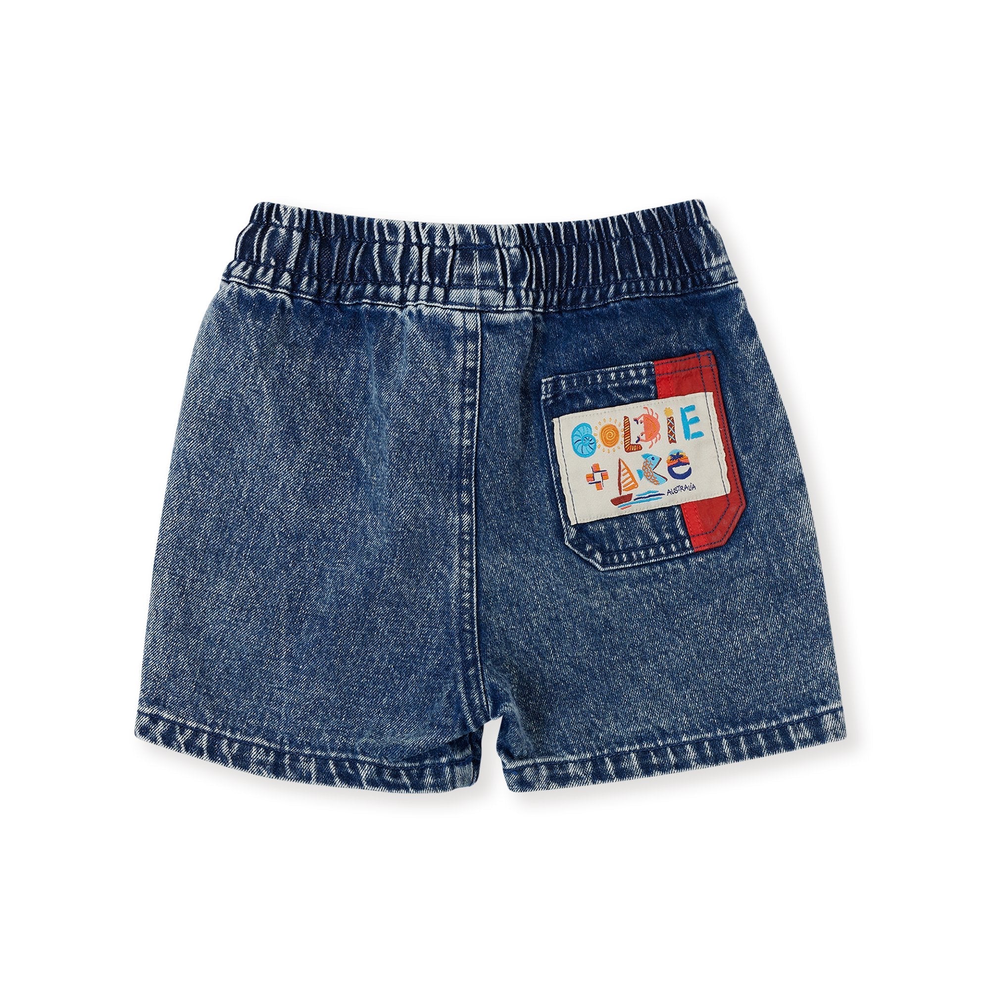 goldie + ace primary pop noah denim shorts