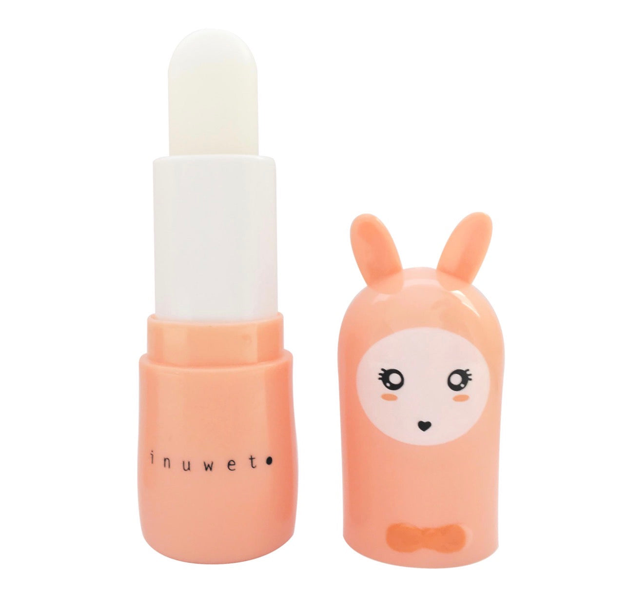 inuwet lip balm + nail polish juliette house - vanilla / strawberry