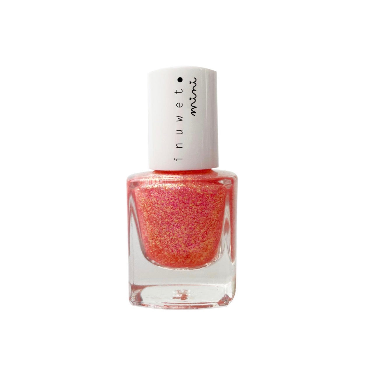 inuwet water based nail polish - pink plum / strawberry