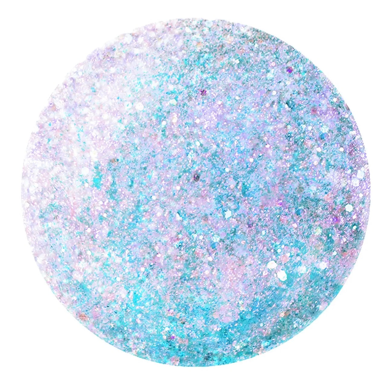 inuwet water based nail polish - vanilla / blue princess (limited edition)