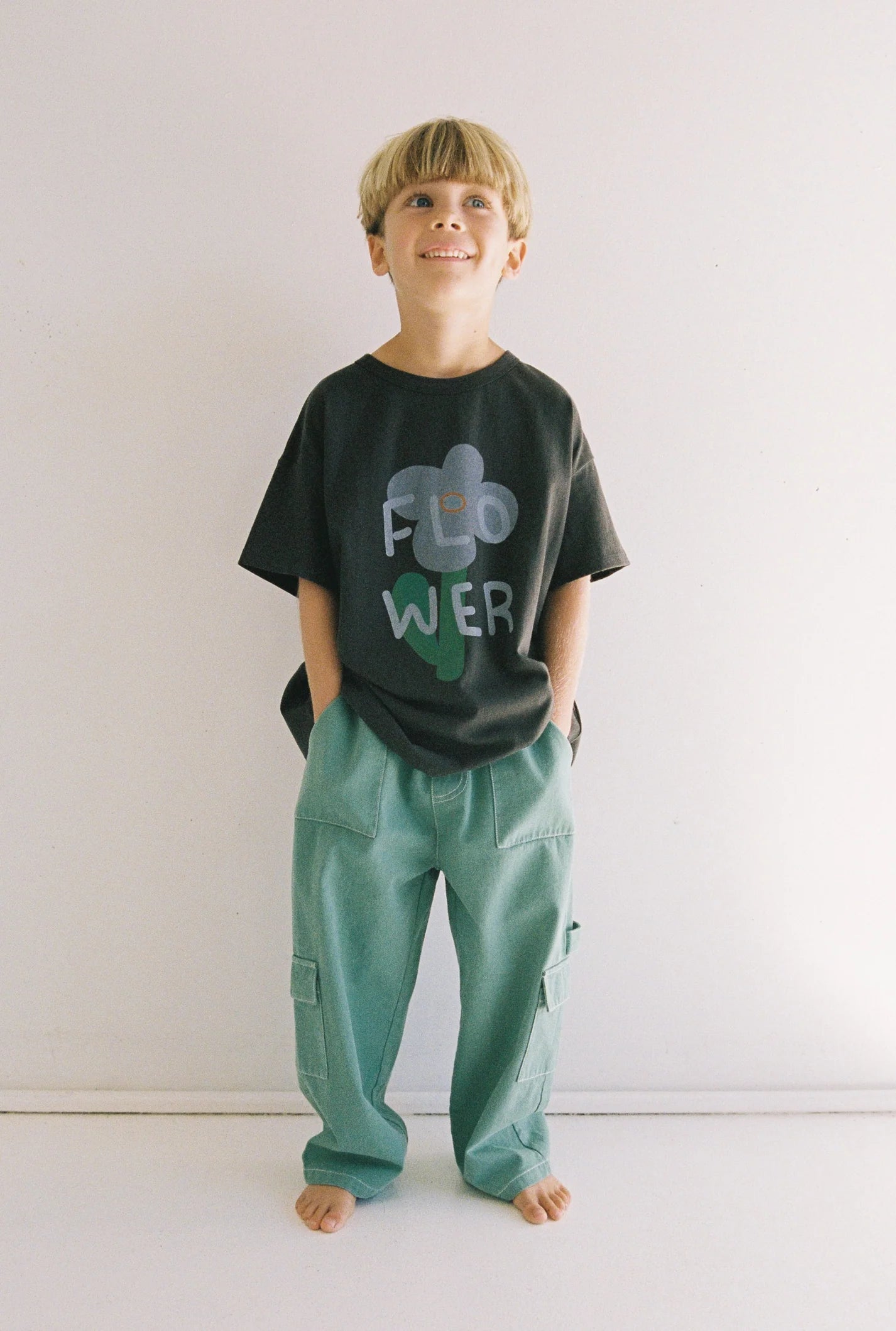 juni jnr scottie pant - green