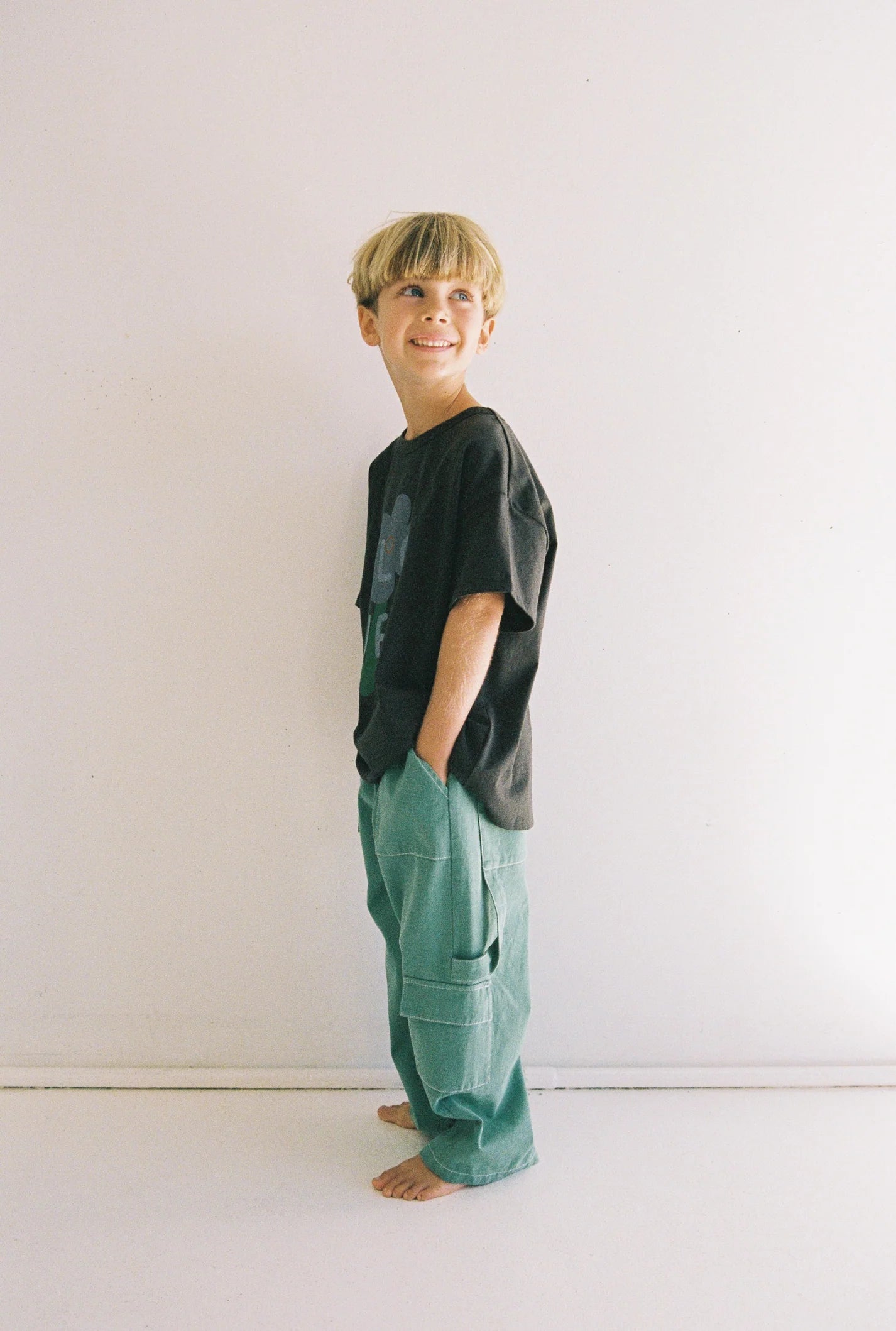 juni jnr scottie pant - green