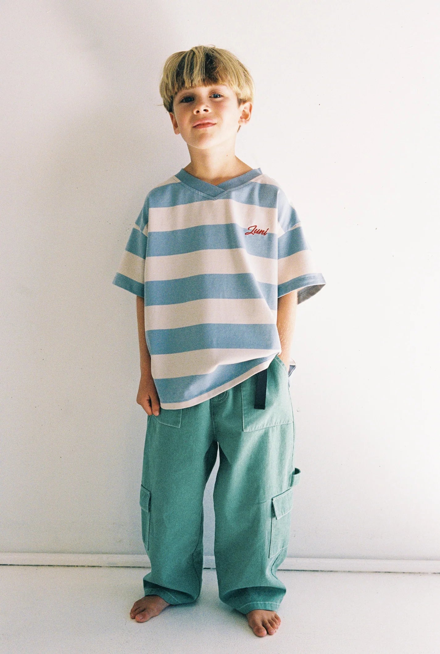 juni jnr luka tee - stripe