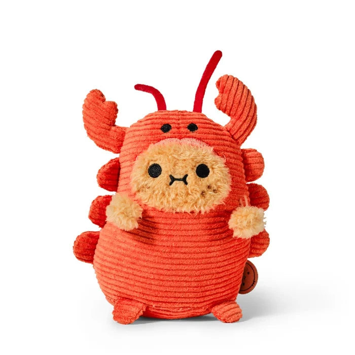 noodoll lobstache ricespud mini sitting plush toy