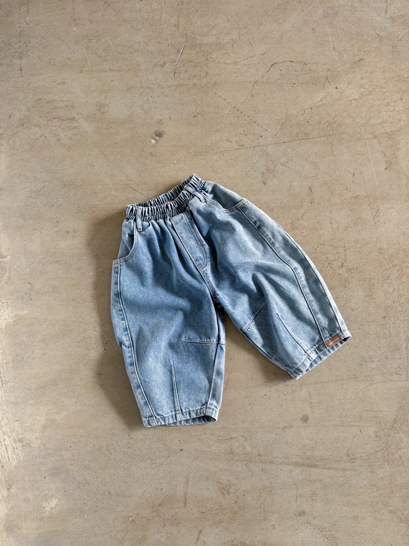 twin collective barrel jean - blink blue - pre order