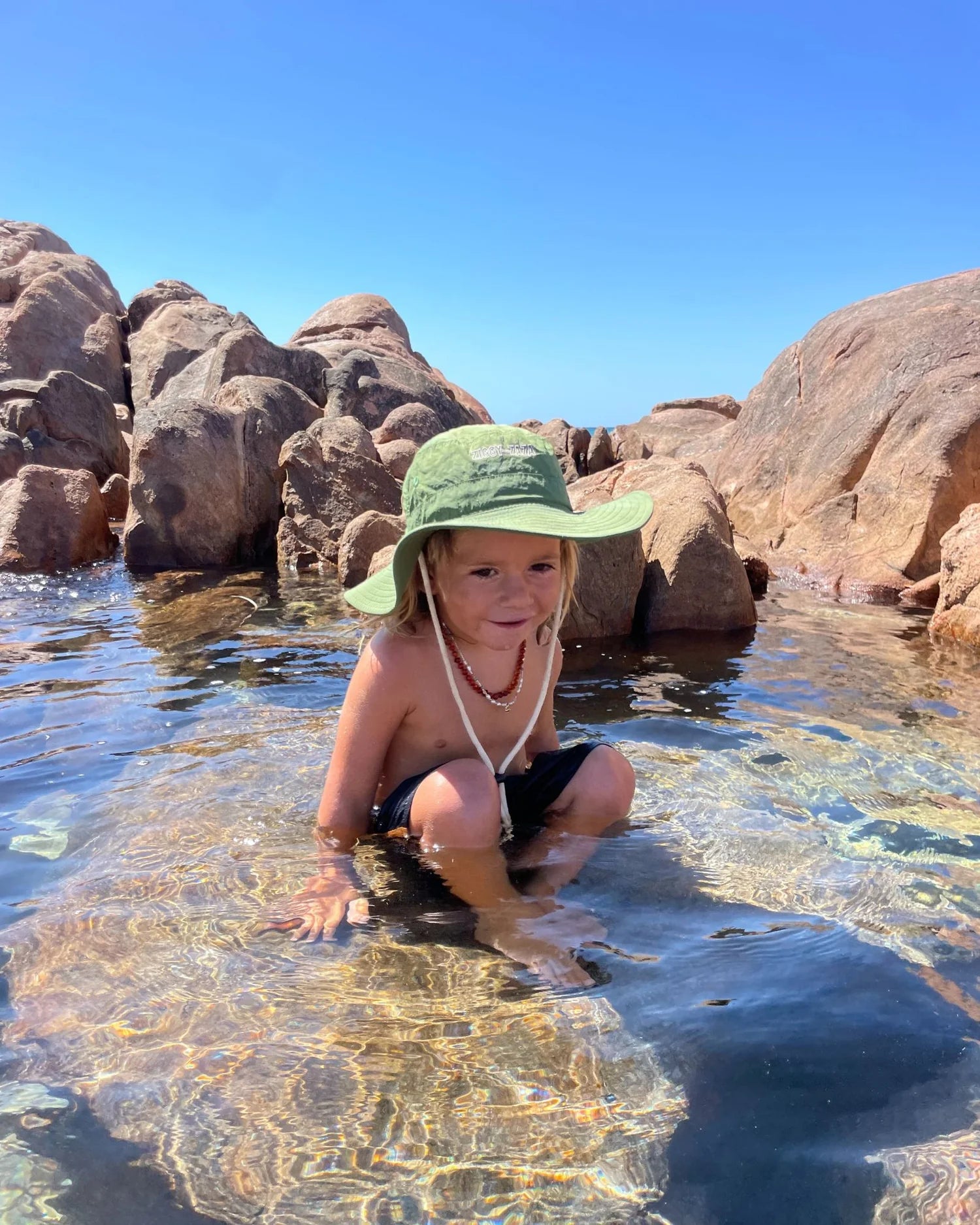 ziggy zaza sea scout hat - khaki