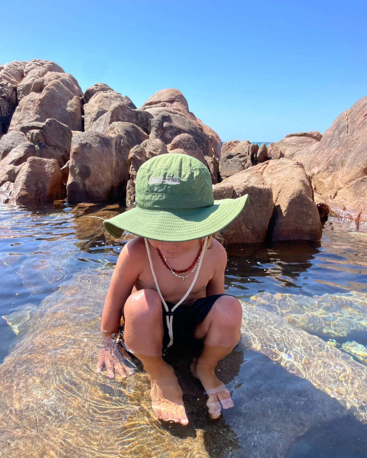 ziggy zaza sea scout hat - khaki