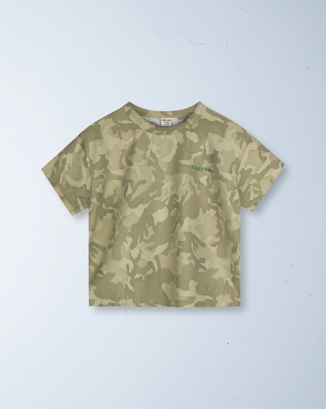 ziggy zaza troop camo tee - dune