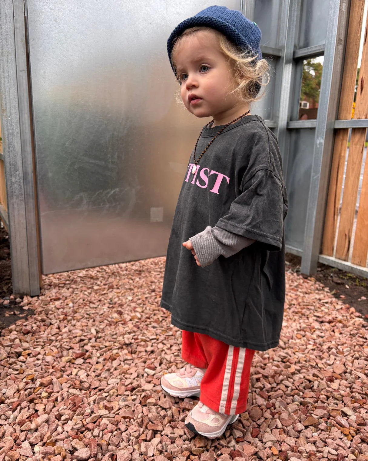 ziggy zaza artist tee - pink pop