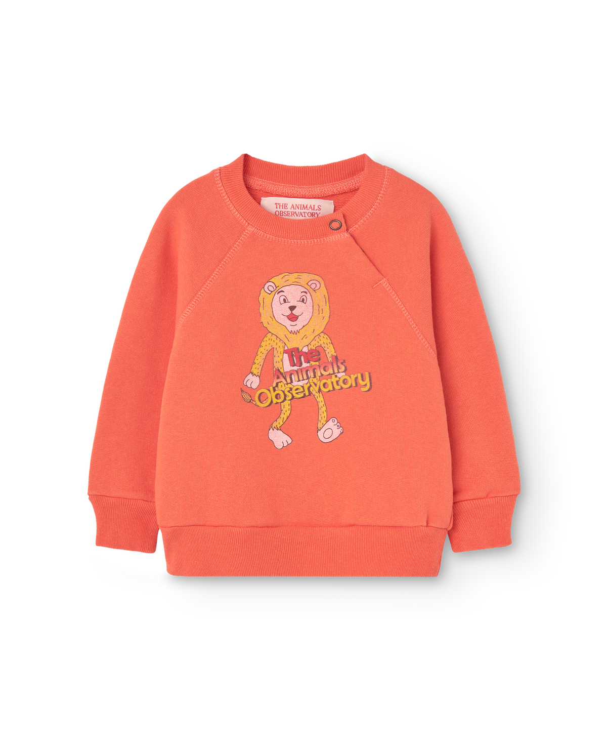 the animals observatory jackal baby sweatshirt - lion