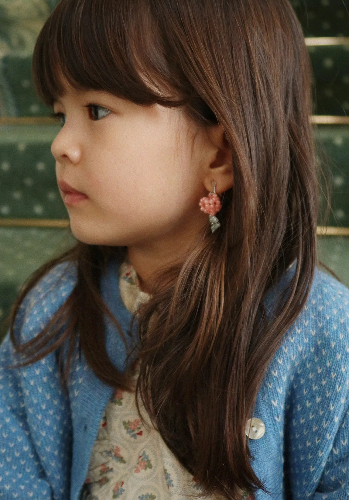 konges slojd all i wish for jewellery set - bottle green