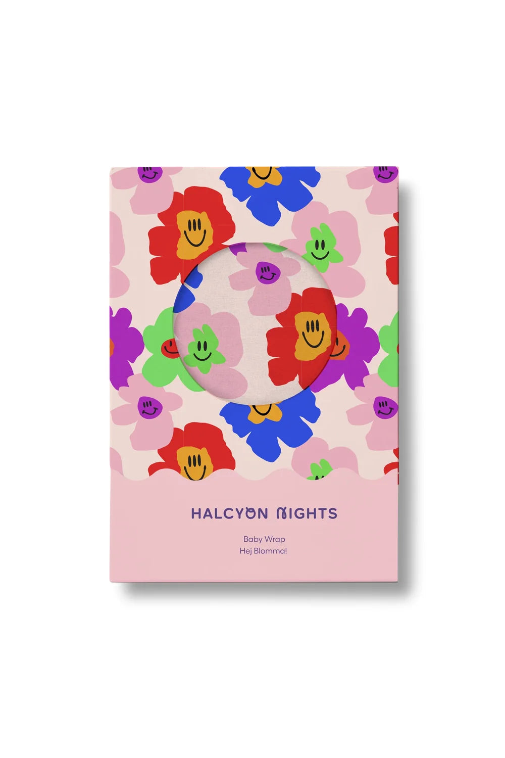 halcyon nights hej blomma! baby wrap