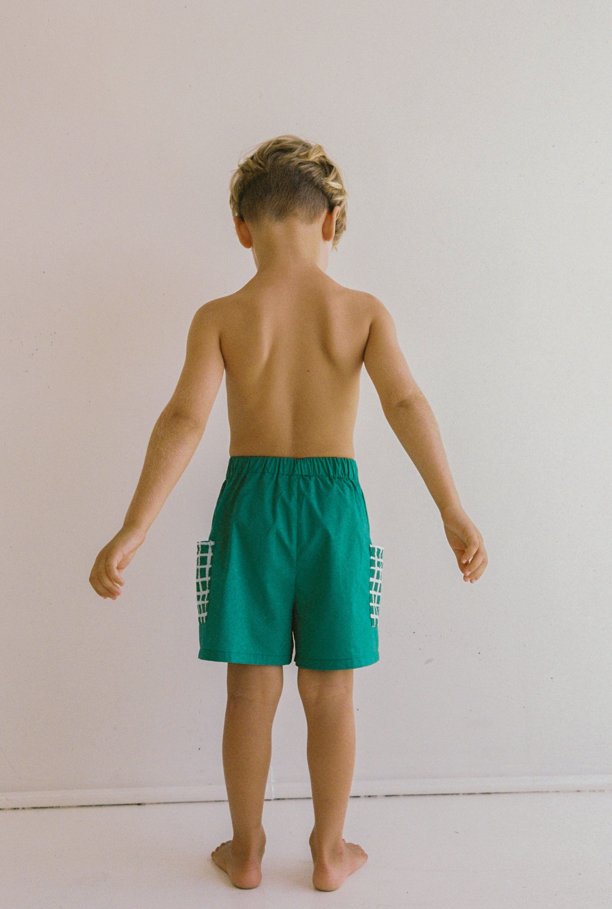 juni jnr bowie shorts - verde