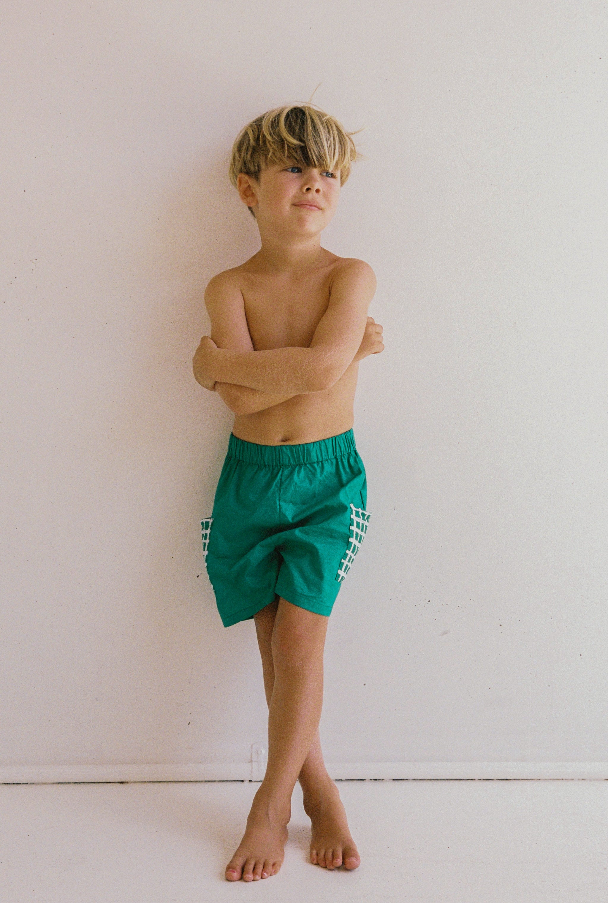 juni jnr bowie shorts - verde