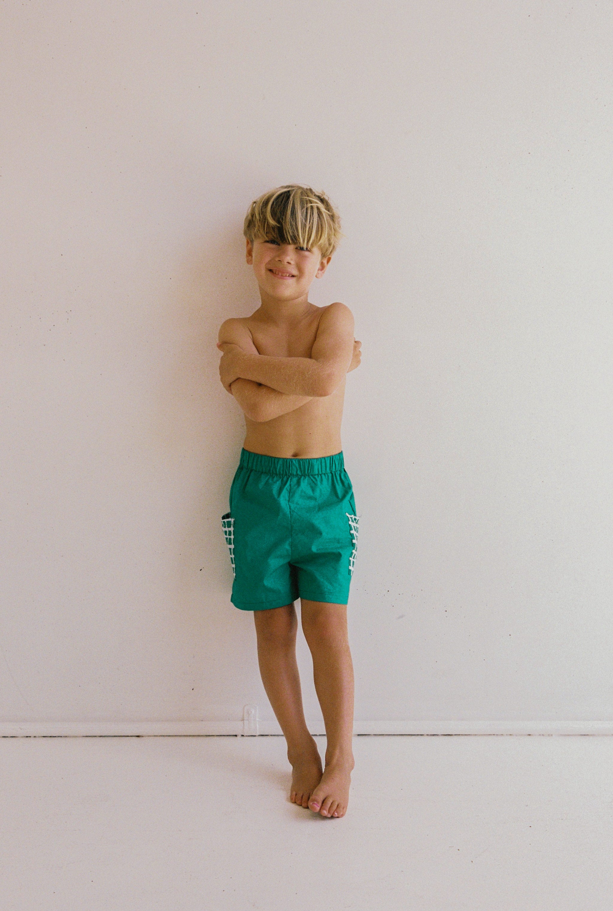 juni jnr bowie shorts - verde