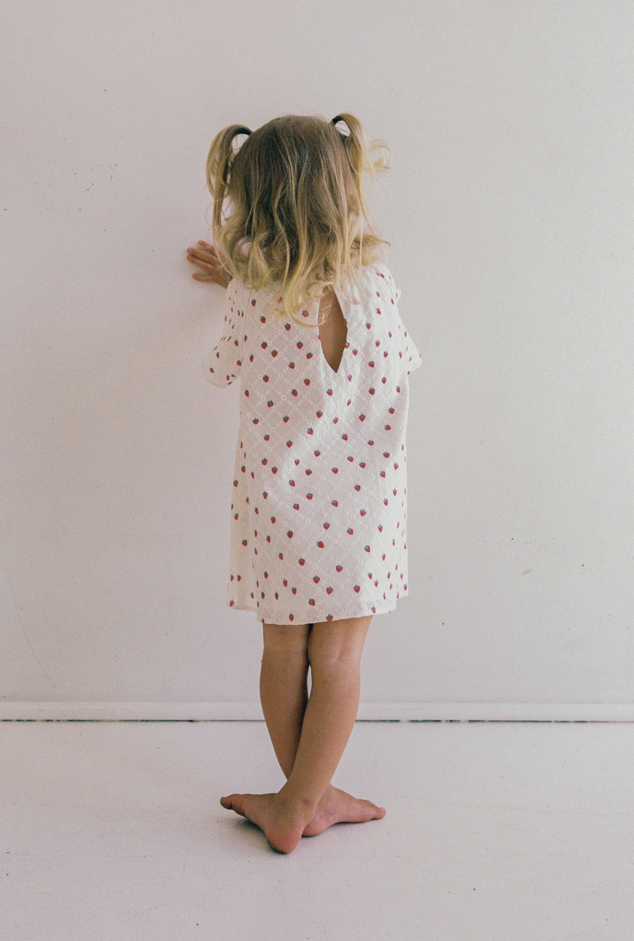 juni jnr penny dress - strawberry broidery