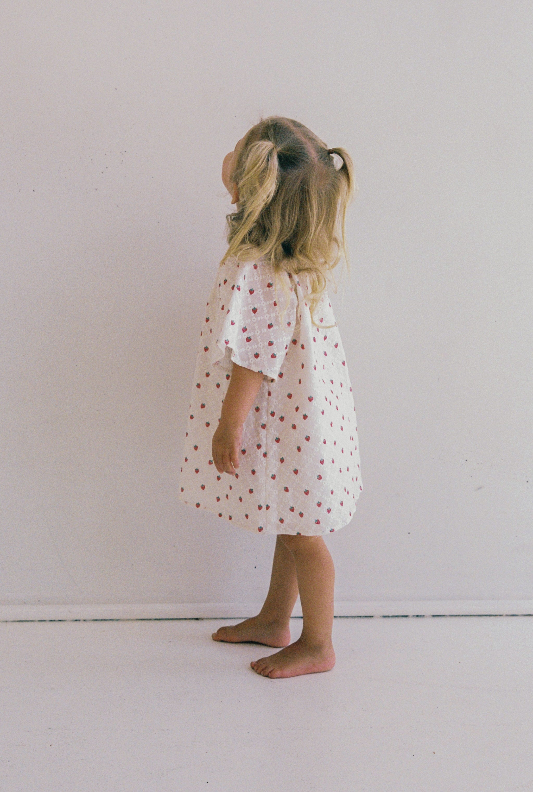 juni jnr penny dress - strawberry broidery