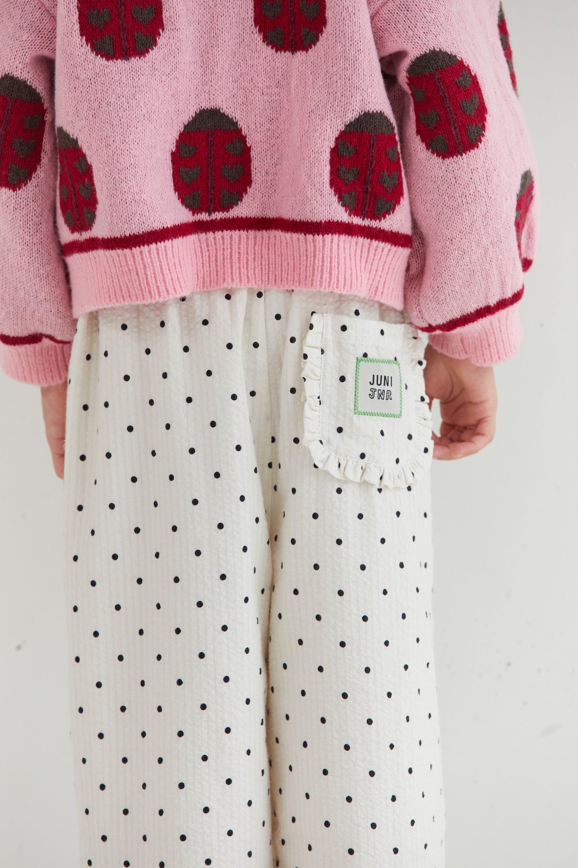 juni jnr dora pant - polka dot