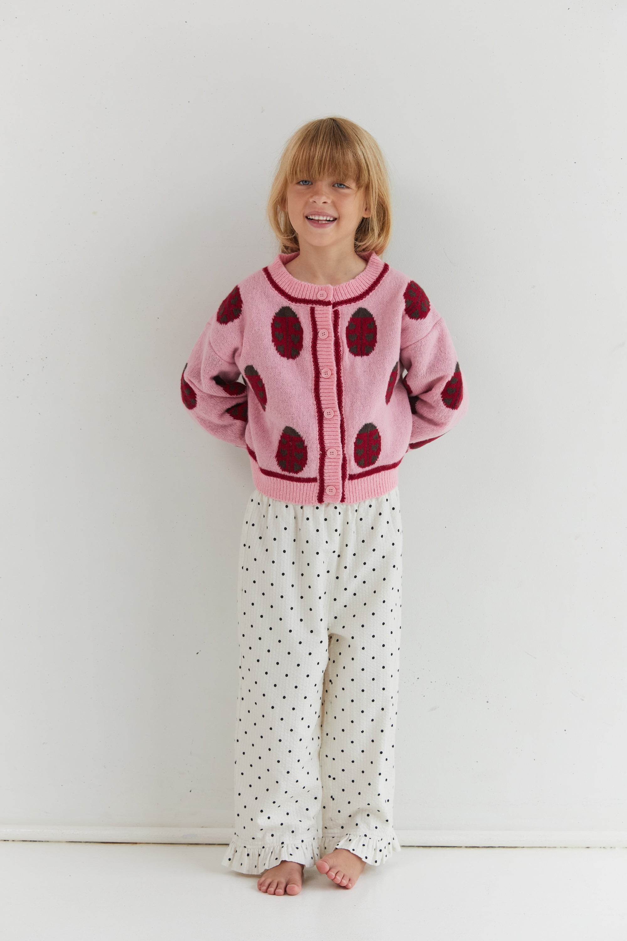 juni jnr dora pant - polka dot