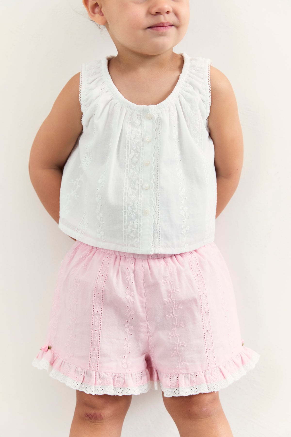 juni jnr eloise short - pink