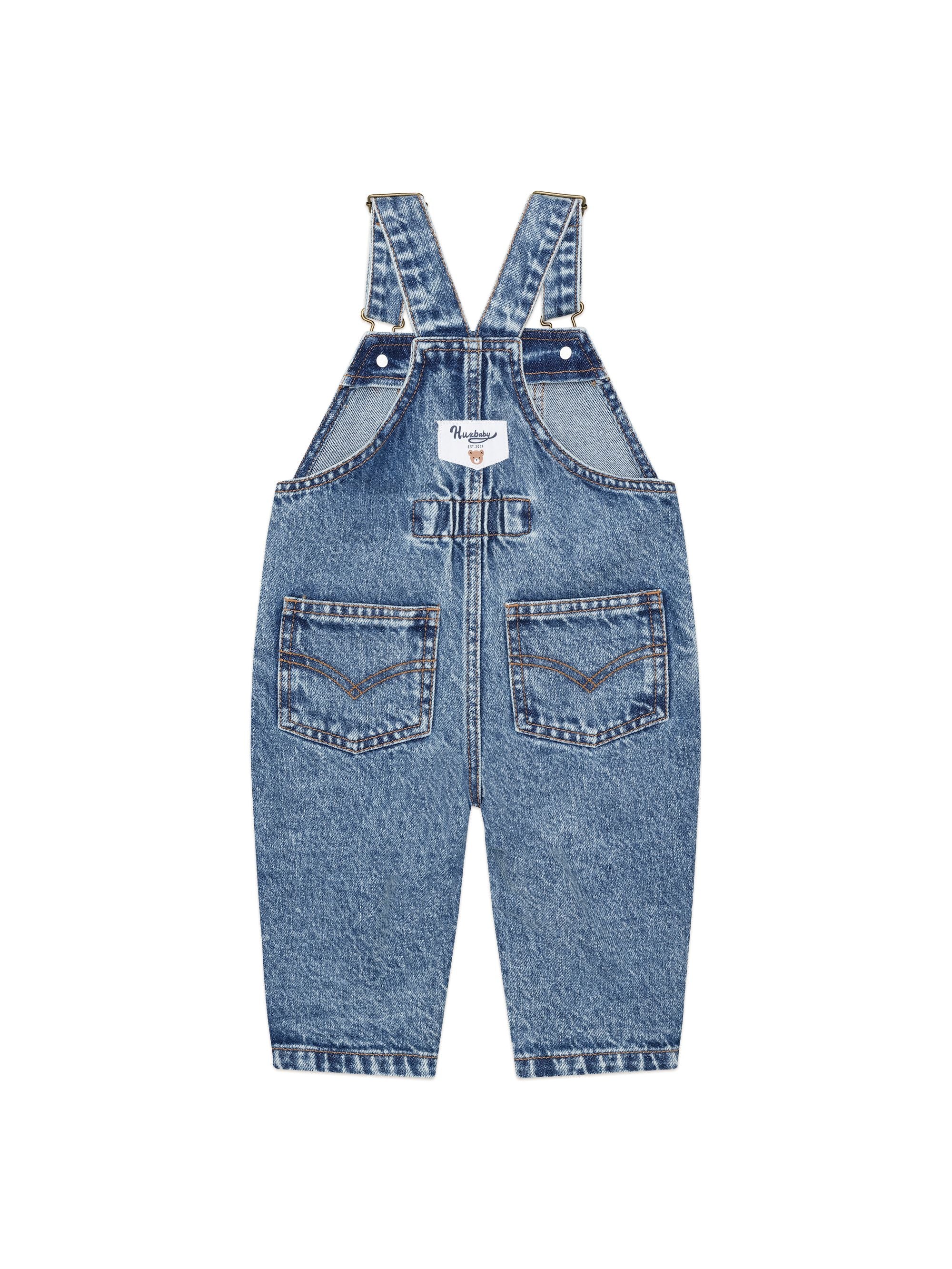 huxbaby dreamy denim overalls