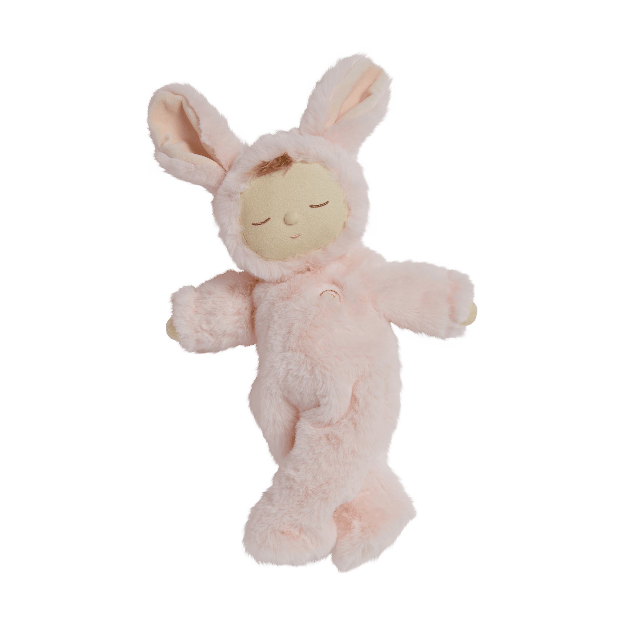 olli ella lullaby cozy dinkum - bunny moppet - pink