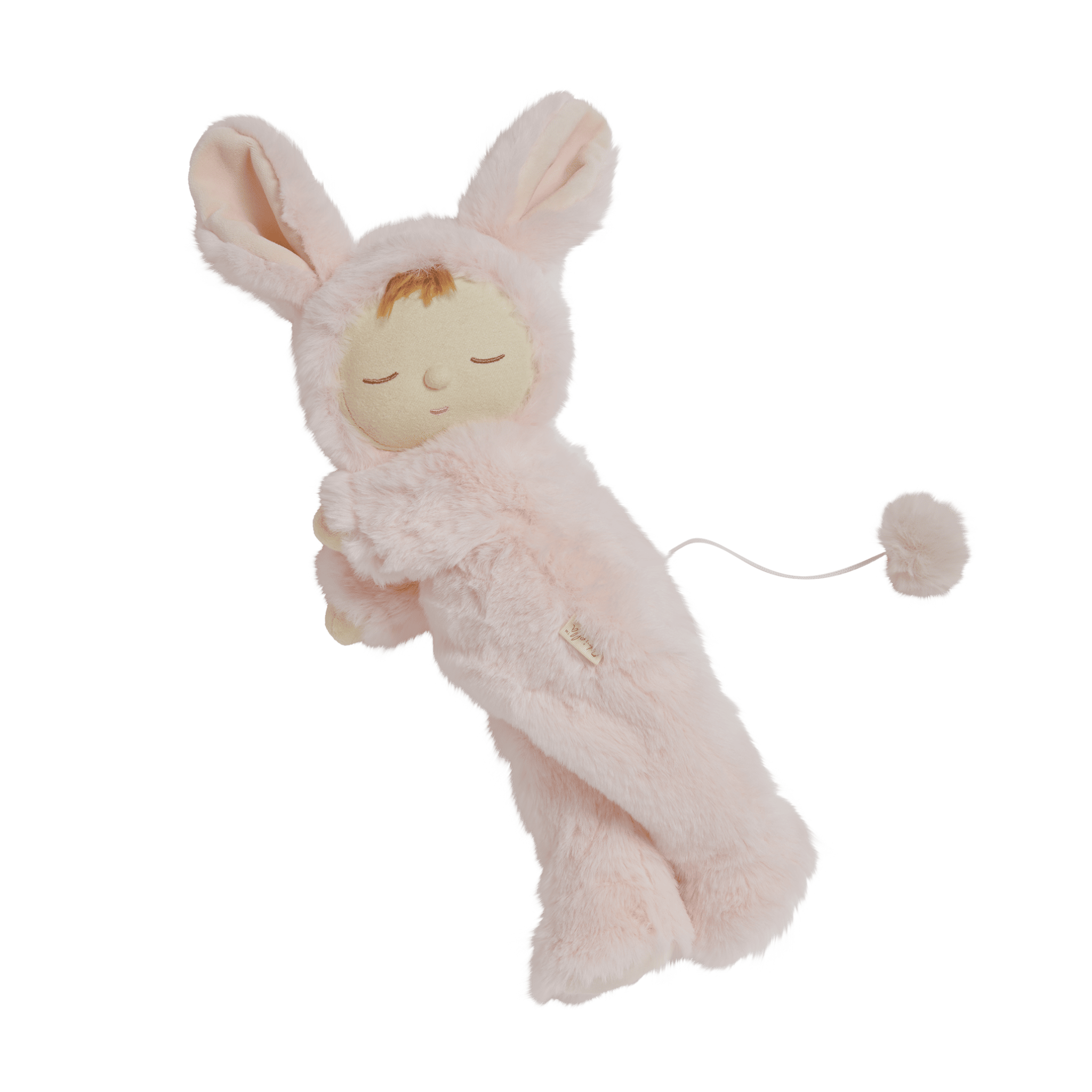 olli ella lullaby cozy dinkum - bunny moppet - pink