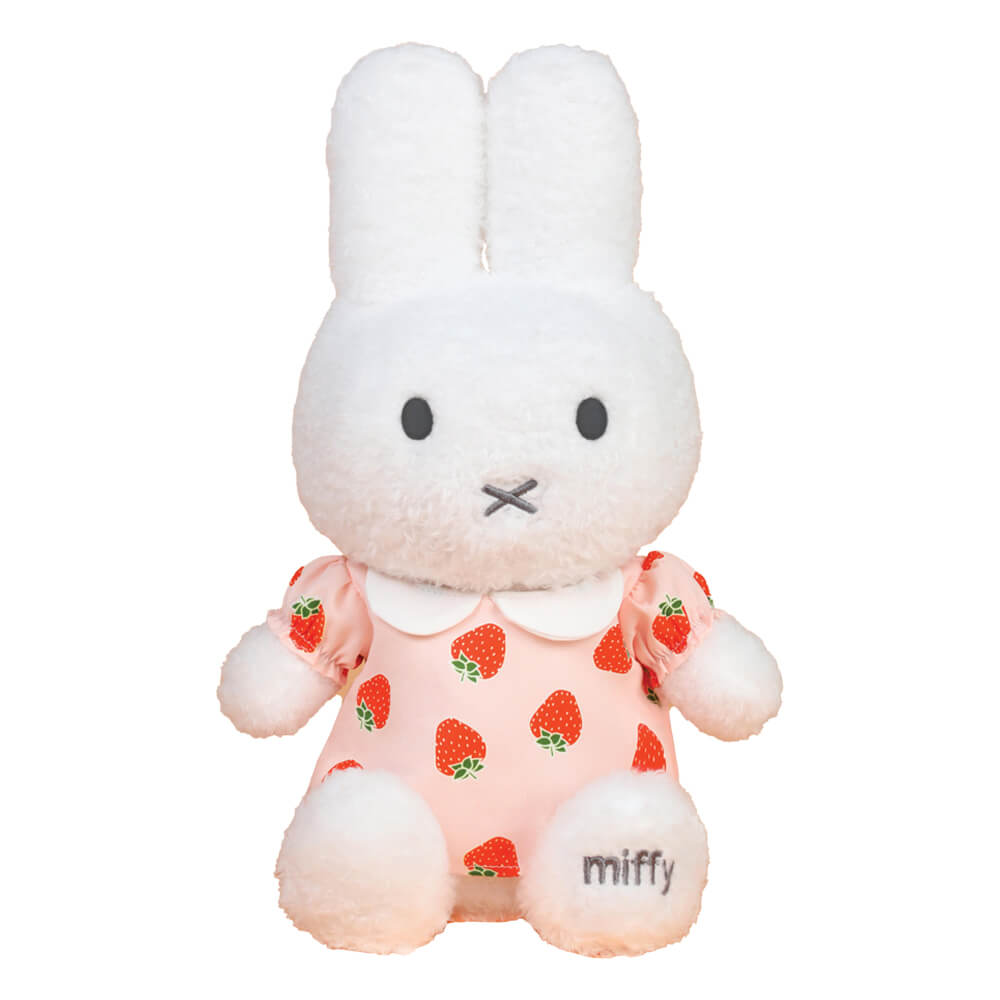miffy plush - strawberry dress