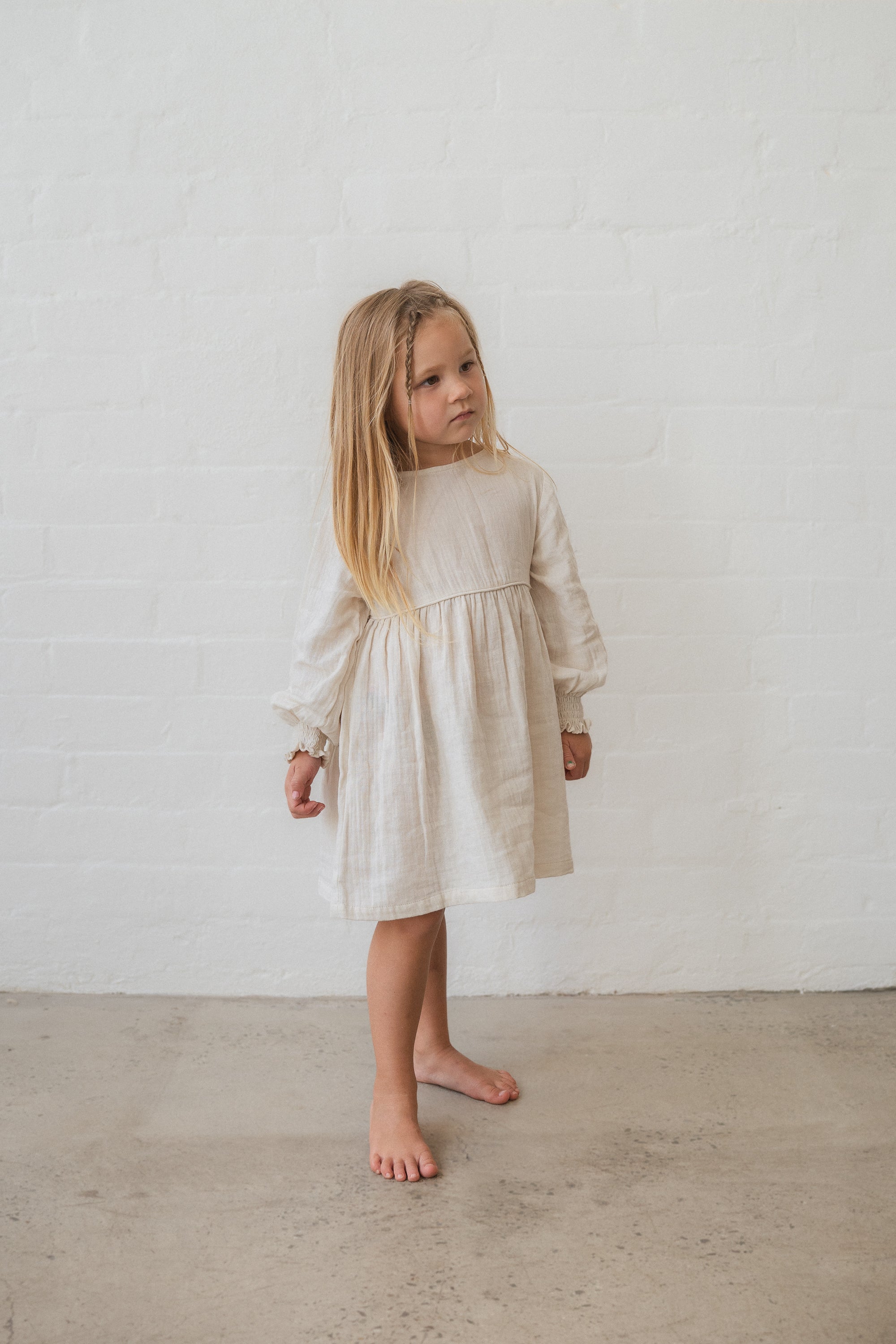 illoura the label yumi dress - natural