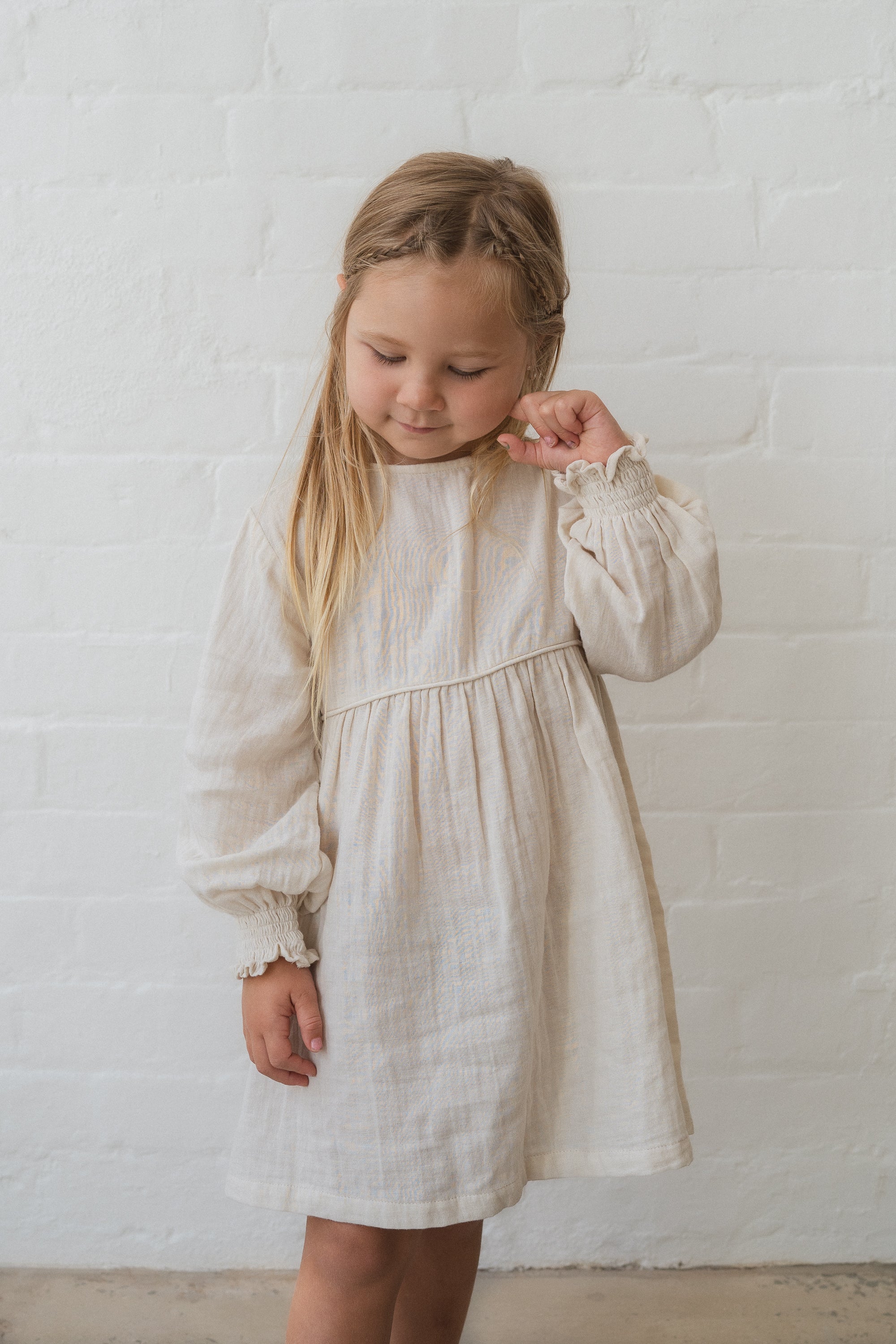 illoura the label yumi dress - natural